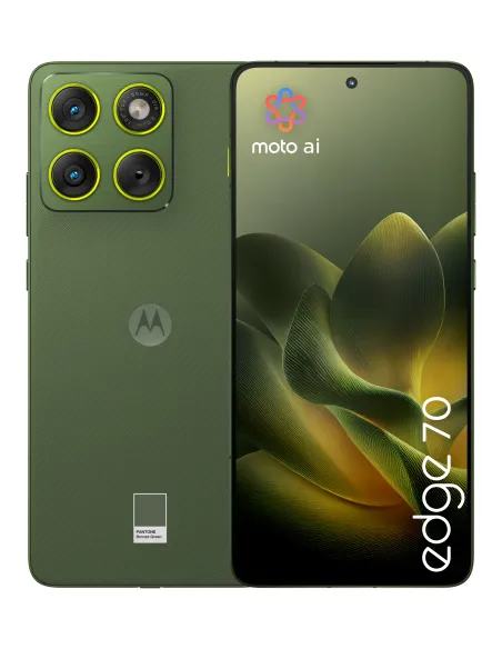 Motorola edge 70 17 cm (6.7") SIM doble Android 16.0 5G USB Tipo C 12 GB 512 GB 4800 mAh Verde