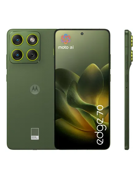 Motorola edge 70 17 cm (6.7") SIM doble Android 16.0 5G USB Tipo C 12 GB 512 GB 4800 mAh Verde