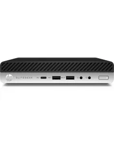 HP EliteDesk 800 G3 Refurbished Intel® Core™ i5 i5-6500 8 GB DDR4-SDRAM 256 GB SSD Mini PC Negro