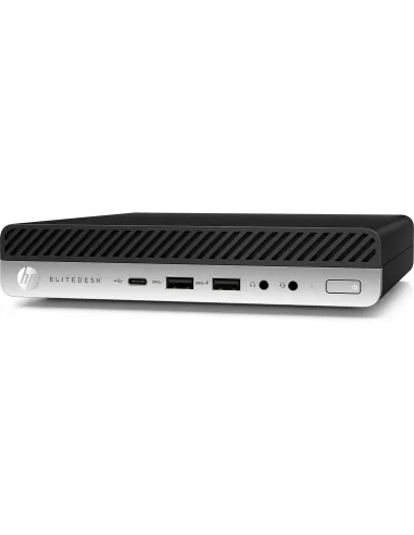 HP EliteDesk 800 G3 Refurbished Intel® Core™ i5 i5-6500 8 GB DDR4-SDRAM 256 GB SSD Mini PC Negro