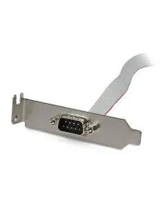 StarTech.com Adaptador de 0.4m Header Cabezal Bracket Serie Serial DB9 RS232 a IDC 10 Pines Placa Base Perfil Bajo 2