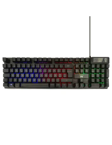 Ewent PL3319 teclado Juego USB QWERTY Portugués Negro