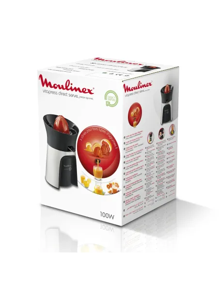 Moulinex PC603D prensa de cítricos eléctricos 100 W Plata
