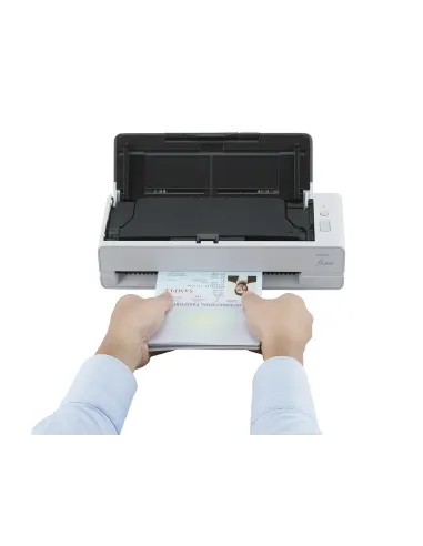 Ricoh fi-800R Alimentador automático de documentos (ADF) + escáner de alimentación manual 600 x 600 DPI A4 Negro, Blanco