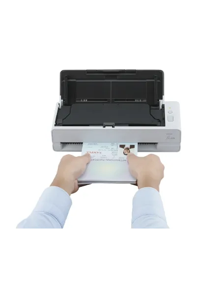Ricoh fi-800R Alimentador automático de documentos (ADF) + escáner de alimentación manual 600 x 600 DPI A4 Negro, Blanco