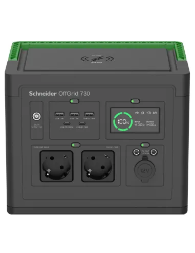APC PPS730-GR estación de energía portátil Ión de litio 995 W 6,4 kg