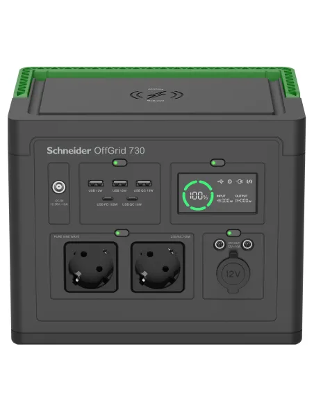 APC PPS730-GR estación de energía portátil Ión de litio 995 W 6,4 kg