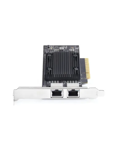 StarTech.com Tarjeta de Red Ethernet PCIe de 2 Puertos RJ45 de 10Gb - Adaptador de Red Ethernet de RJ45 Doble 10GBase-T -