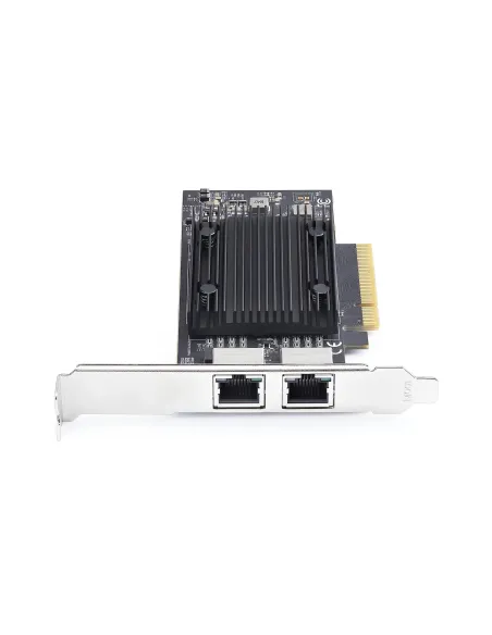 StarTech.com Tarjeta de Red Ethernet PCIe de 2 Puertos RJ45 de 10Gb - Adaptador de Red Ethernet de RJ45 Doble 10GBase-T -