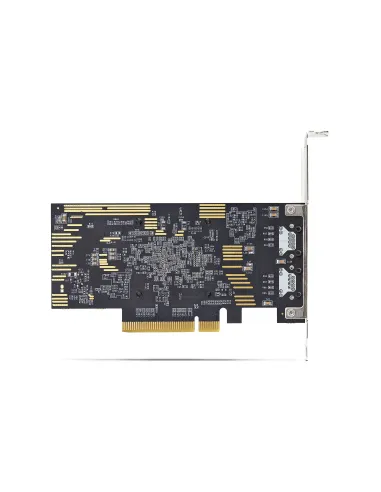 StarTech.com Tarjeta de Red Ethernet PCIe de 2 Puertos RJ45 de 10Gb - Adaptador de Red Ethernet de RJ45 Doble 10GBase-T -
