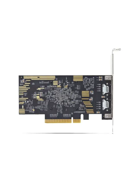 StarTech.com Tarjeta de Red Ethernet PCIe de 2 Puertos RJ45 de 10Gb - Adaptador de Red Ethernet de RJ45 Doble 10GBase-T -