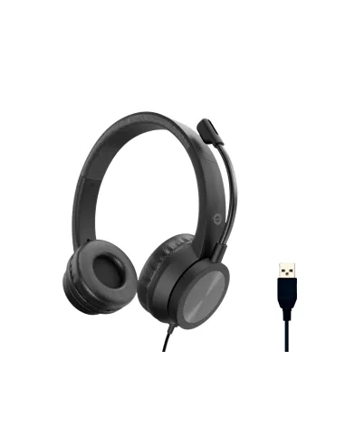 Conceptronic POLONA05B auricular y casco Auriculares Alámbrico Diadema Business Everyday USB tipo A Negro