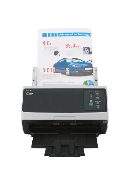 Ricoh FI-8150 Alimentador automático de documentos (ADF) + escáner de alimentación manual 600 x 600 DPI A4 Negro, Gris