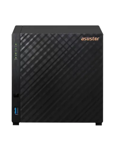 Servidor nas asustor tower 4 bay quad - core 1.4ghz 1gb 2.5gbe x1 usb3.2