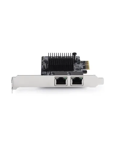 StarTech.com Tarjeta de Red Ethernet PCI Express de 2 Puertos Gigabit 5G - Tarjeta Adaptador Ethernet PCI-E Chipset RTL8126 -