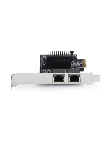 StarTech.com Tarjeta de Red Ethernet PCI Express de 2 Puertos Gigabit 5G - Tarjeta Adaptador Ethernet PCI-E Chipset RTL8126 -
