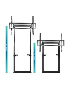 TooQ HIPERIÓN Soporte de Suelo/Pared Fijo para Pantallas 55"-100", Negro