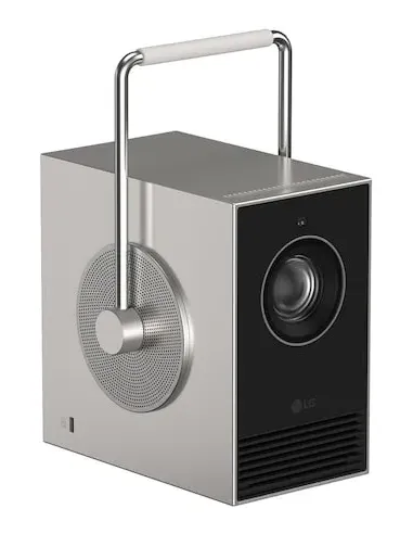 LG PU600U videoproyector Proyector de alcance estándar 600 lúmenes ANSI DLP UHD 4K (3840x2160) Plata, Negro