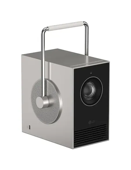 LG PU600U videoproyector Proyector de alcance estándar 600 lúmenes ANSI DLP UHD 4K (3840x2160) Plata, Negro