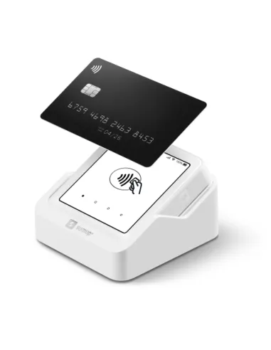 SumUp Solo lector de tarjeta inteligente Batería Wi-Fi Blanco