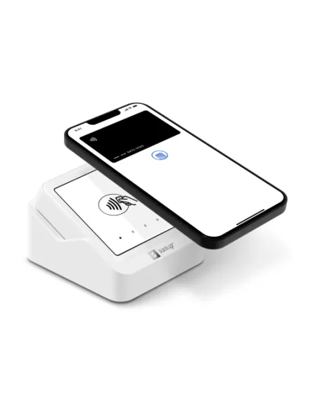 SumUp Solo lector de tarjeta inteligente Batería Wi-Fi Blanco