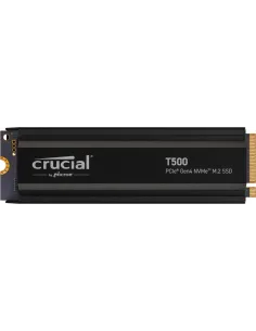 Isco duro interno solido ssd crucial t500 1tb pcie nvme 4.0 x4 con hs