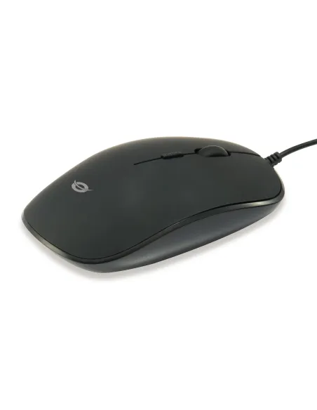 Conceptronic REGAS01B ratón Oficina Ambidextro USB tipo A Óptico 1200 DPI