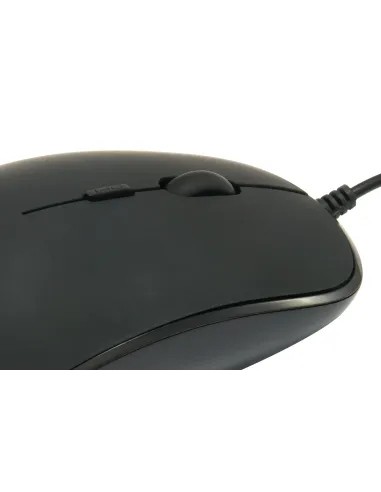 Conceptronic REGAS01B ratón Oficina Ambidextro USB tipo A Óptico 1200 DPI
