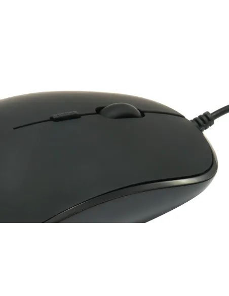 Conceptronic REGAS01B ratón Oficina Ambidextro USB tipo A Óptico 1200 DPI