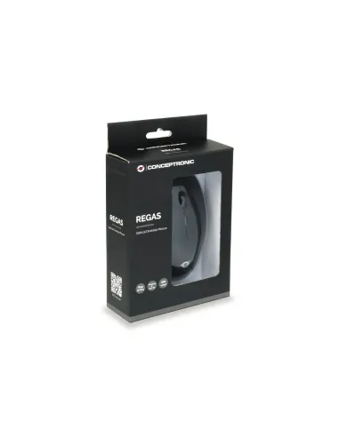 Conceptronic REGAS01B ratón Oficina Ambidextro USB tipo A Óptico 1200 DPI