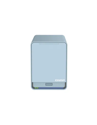QNAP QMiroPlus-201W NAS Escritorio Intel® Celeron® J4125 4 GB DDR4 0 TB QNAP Turbo System Azul