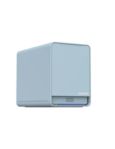 QNAP QMiroPlus-201W NAS Escritorio Intel® Celeron® J4125 4 GB DDR4 0 TB QNAP Turbo System Azul