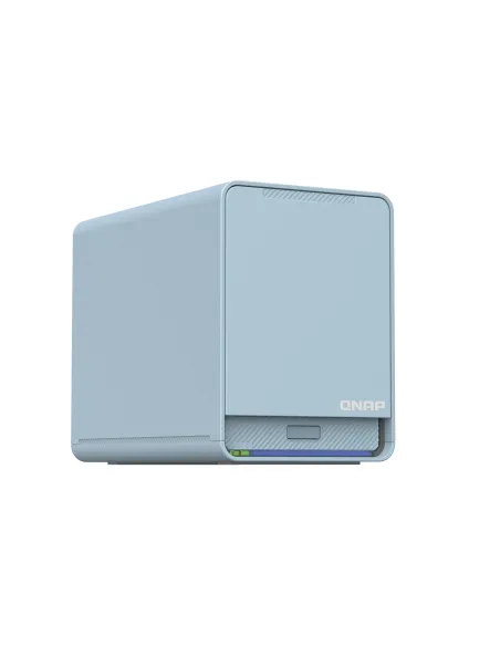 QNAP QMiroPlus-201W NAS Escritorio Intel® Celeron® J4125 4 GB DDR4 0 TB QNAP Turbo System Azul