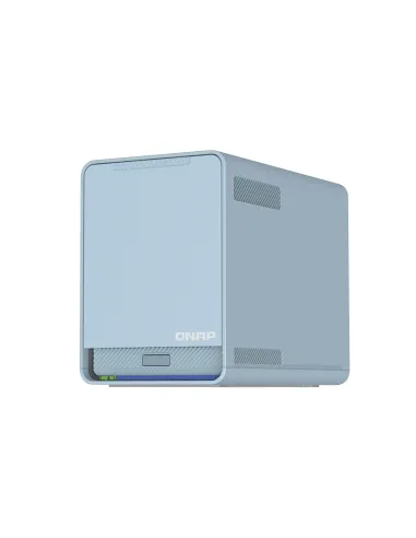 QNAP QMiroPlus-201W NAS Escritorio Intel® Celeron® J4125 4 GB DDR4 0 TB QNAP Turbo System Azul