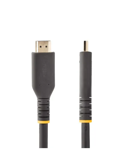 StarTech.com Cable de 10m HDMI Activo - HDMI 2.0 4K 60Hz UHD - Cable de Servicio Pesado - Resistente - con Fibra de Aramida -