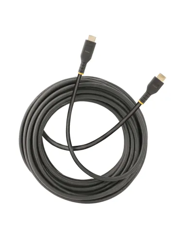 StarTech.com Cable de 10m HDMI Activo - HDMI 2.0 4K 60Hz UHD - Cable de Servicio Pesado - Resistente - con Fibra de Aramida -