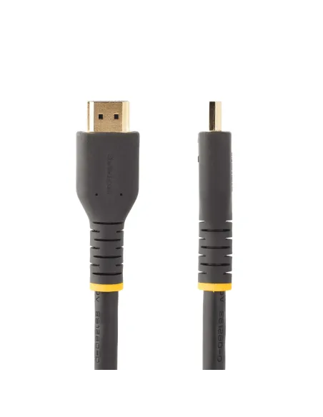 StarTech.com Cable de 7m HDMI Activo - HDMI 2.0 4K 60Hz UHD - Cable de Servicio Pesado - Resistente - con Fibra de Aramida -