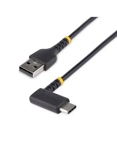 StarTech.com Cable de Carga USB-A a USB-C de 2m - Cable de Carga Rápida de Servicio Pesado USB Tipo C - Cable USB 2.0 - Cable