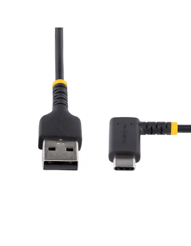 StarTech.com Cable de Carga USB-A a USB-C de 2m - Cable de Carga Rápida de Servicio Pesado USB Tipo C - Cable USB 2.0 - Cable