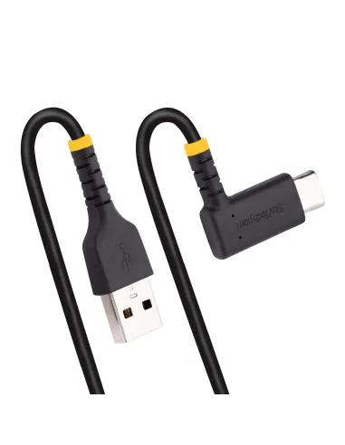 StarTech.com Cable de Carga USB-A a USB-C de 2m - Cable de Carga Rápida de Servicio Pesado USB Tipo C - Cable USB 2.0 - Cable