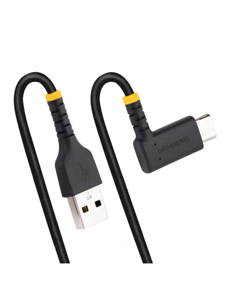 StarTech.com Cable de Carga USB-A a USB-C de 2m - Cable de Carga Rápida de Servicio Pesado USB Tipo C - Cable USB 2.0 - Cable