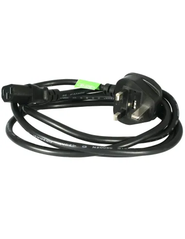 StarTech.com Cable de 1,8m de Alimentación de Ordenador, 18AWG, BS 1363 a C13, 10A 250V, Cable de Alimentación de Repuesto,