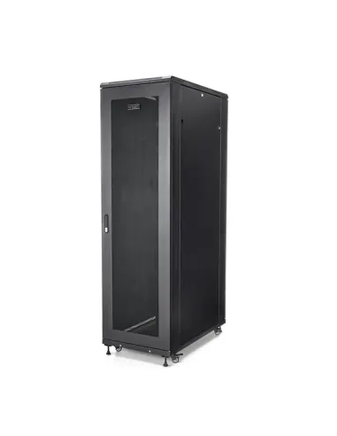 StarTech.com Rack Armario de Equipos de 4 Columnas 42U - Profundidad de 36in - Rack Armario de 19 Pulgadas con Ruedas -