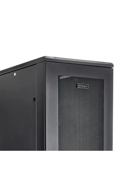 StarTech.com Rack Armario de Equipos de 4 Columnas 42U - Profundidad de 36in - Rack Armario de 19 Pulgadas con Ruedas -