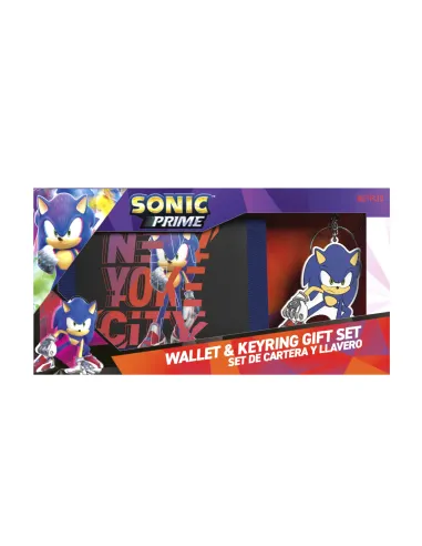 Monedero cyp brands sonic sonic prime keyring gift set