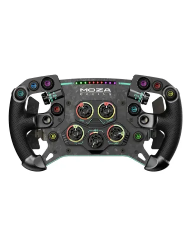 Moza Racing RS056 mando y volante Negro