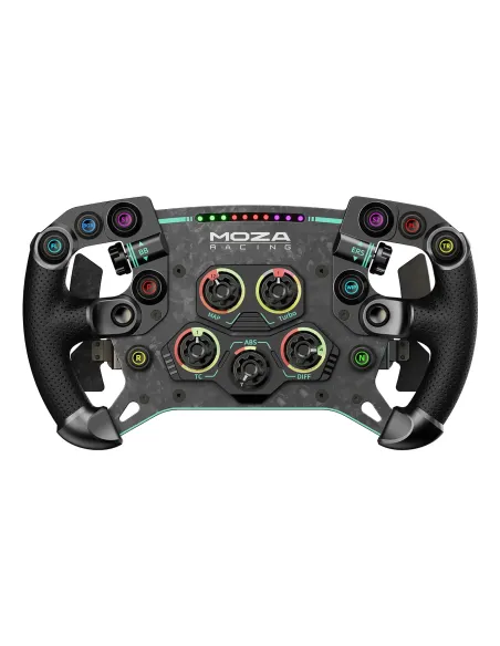 Moza Racing RS056 mando y volante Negro