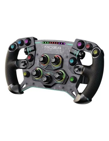 Moza Racing RS056 mando y volante Negro