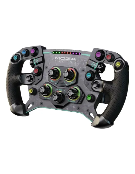 Moza Racing RS056 mando y volante Negro