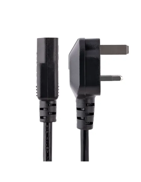 StarTech.com Cable de 3m de Alimentación de Ordenador, 18AWG, BS 1363 a C13, 10A 250V, Cable de Alimentación de Repuesto, Cable